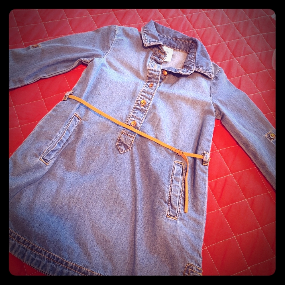 Kid's denim dress